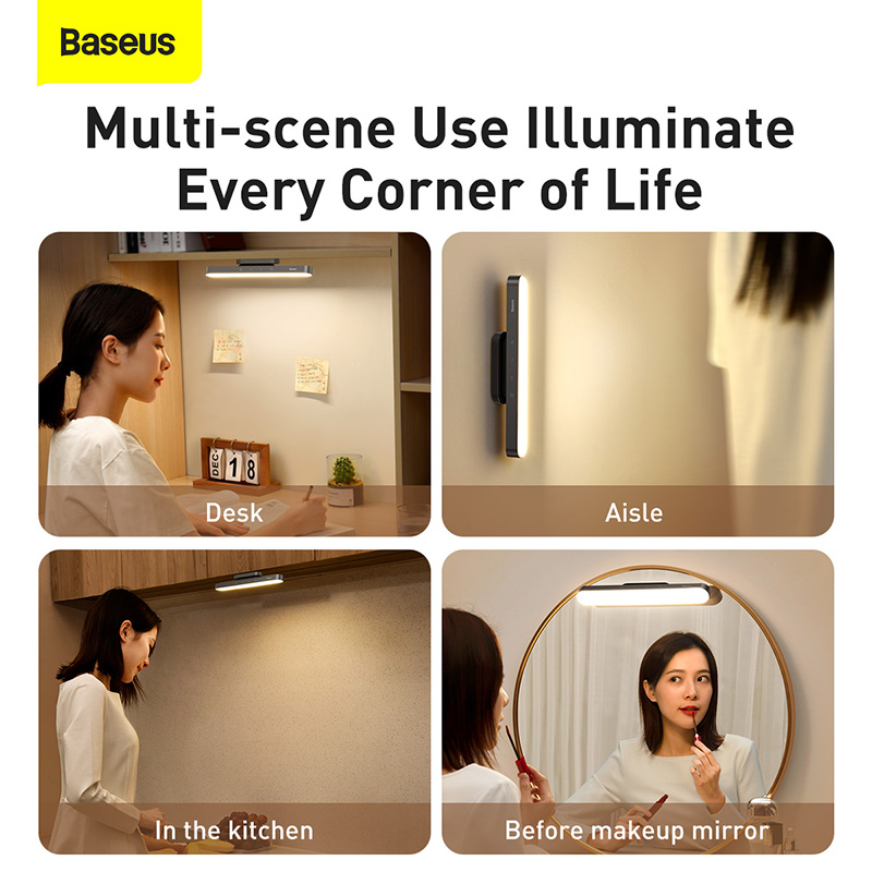 D.MAC Đèn LED từ tính mini BASEUS sạc USB-CD.D.MACD.MAC