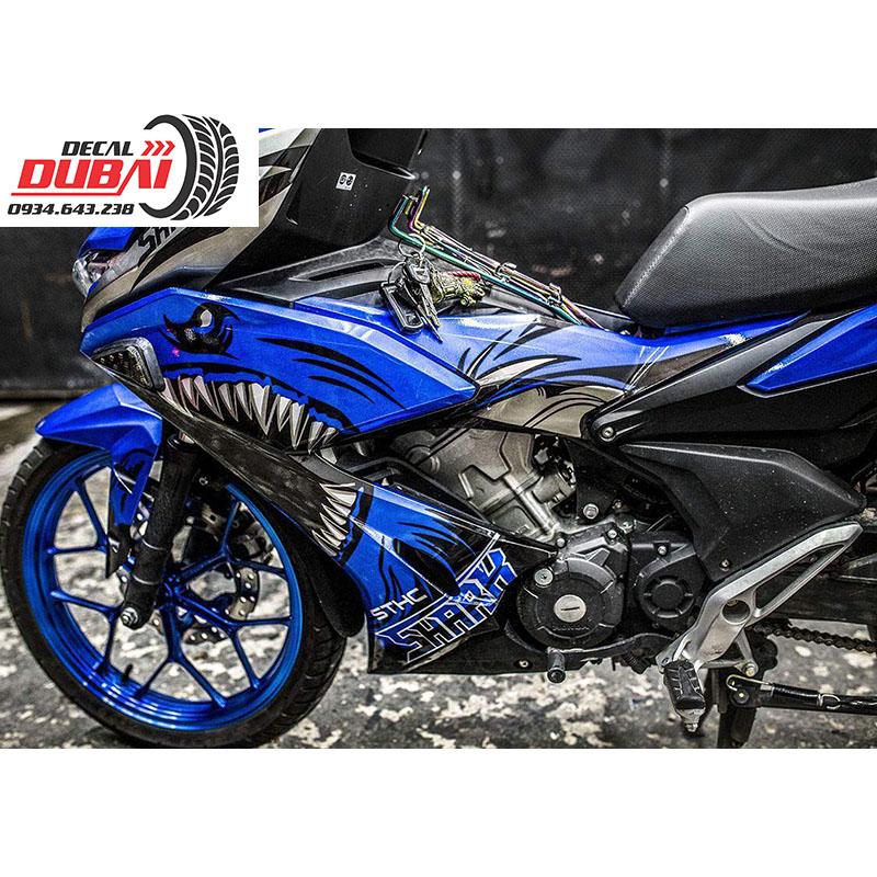 Tem trùm winner x cá mập xanh GP đen siêu ngầu