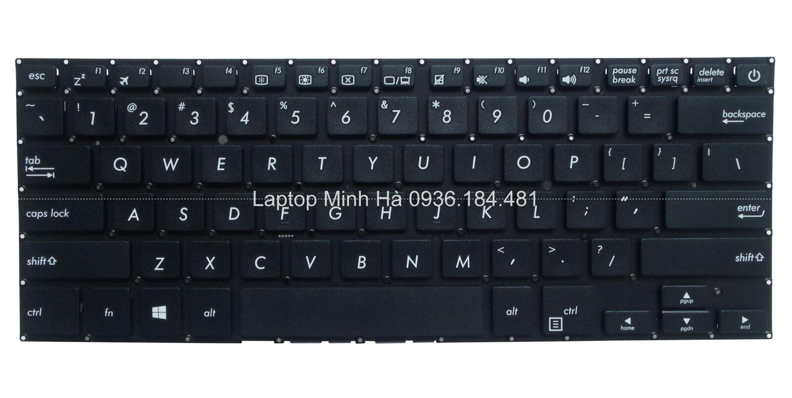 Bàn phím laptop Asus A411U