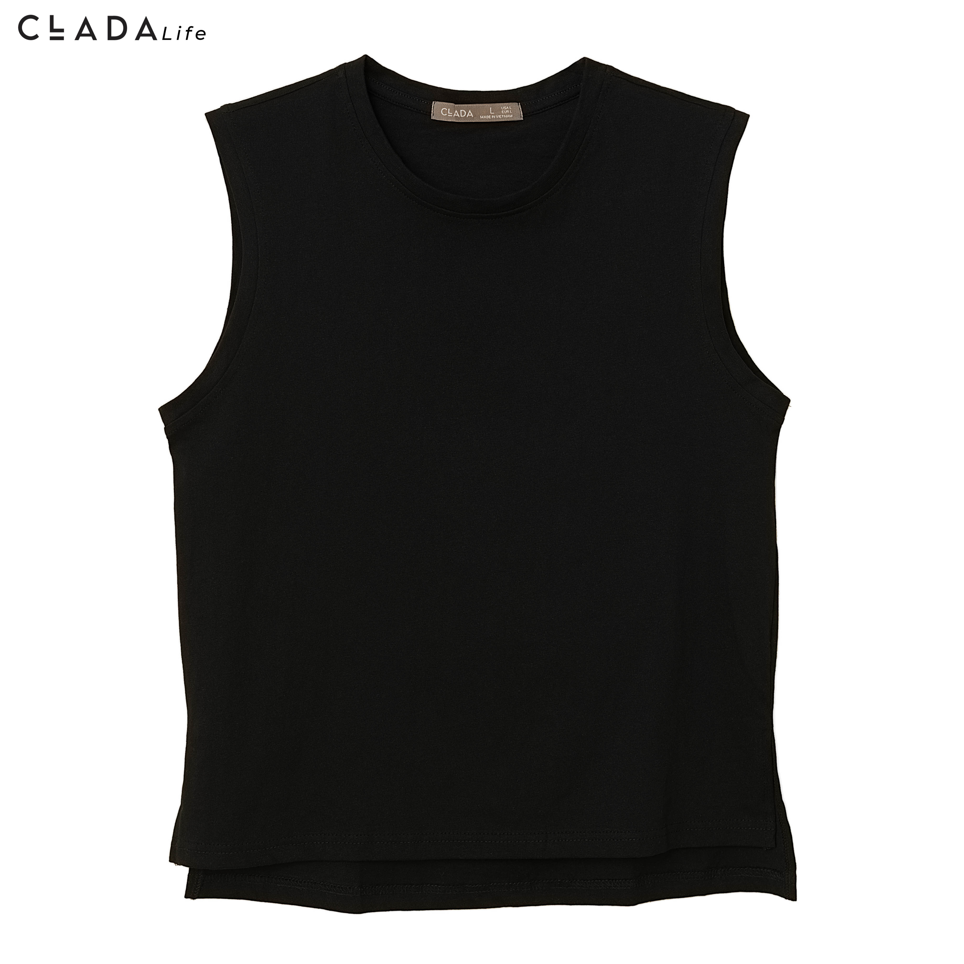 Áo Tanktop Nữ Thương Hiệu CLADA - Trắng - AL008