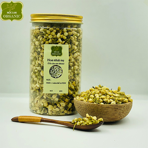 Trà hoa nhài nụ trắng, thơm đẹp (Hộp 100g - 150g)