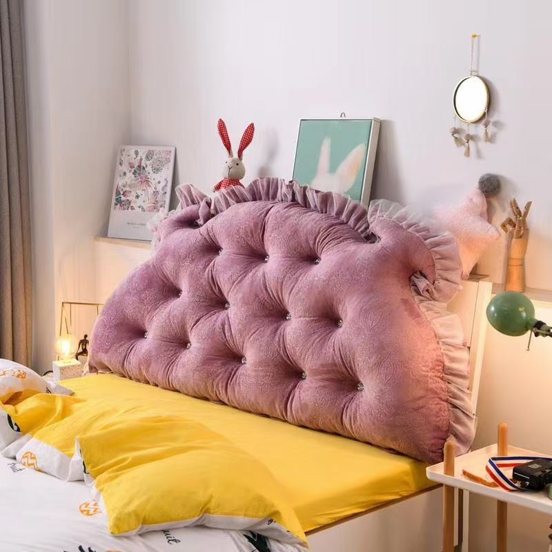 Gối Tựa Kê Đầu Giường Trang Trí Hoàng Gia 1m8 ( Hàng Có Sẵn)