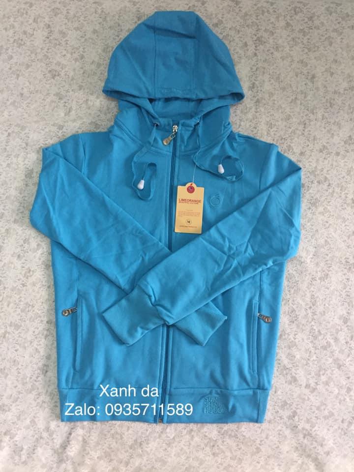 [HCM]ÁO KHOÁC NỮ XANH DA- CHẤT ĐẸP