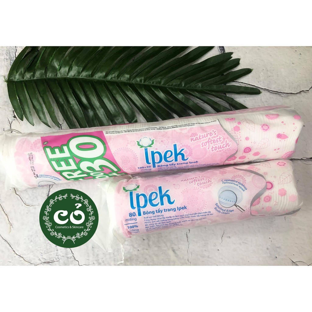 [HCM]Bông Tẩy Trang Ipek 150 Miếng