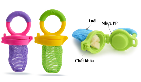 [HCM]Túi ăn chống hóc Munchkin MK43101