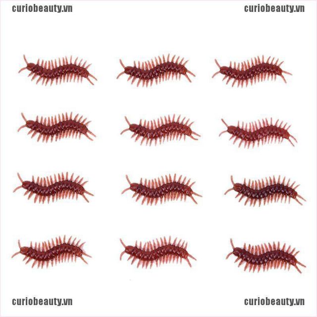 Sét 10 con rết/đồ chơi/phụ kiện trang trí hallowen