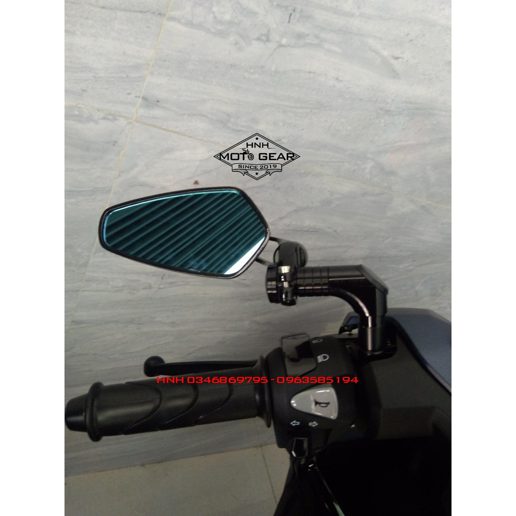 Gương Xe Máy Gù Xéo Kiểu 744