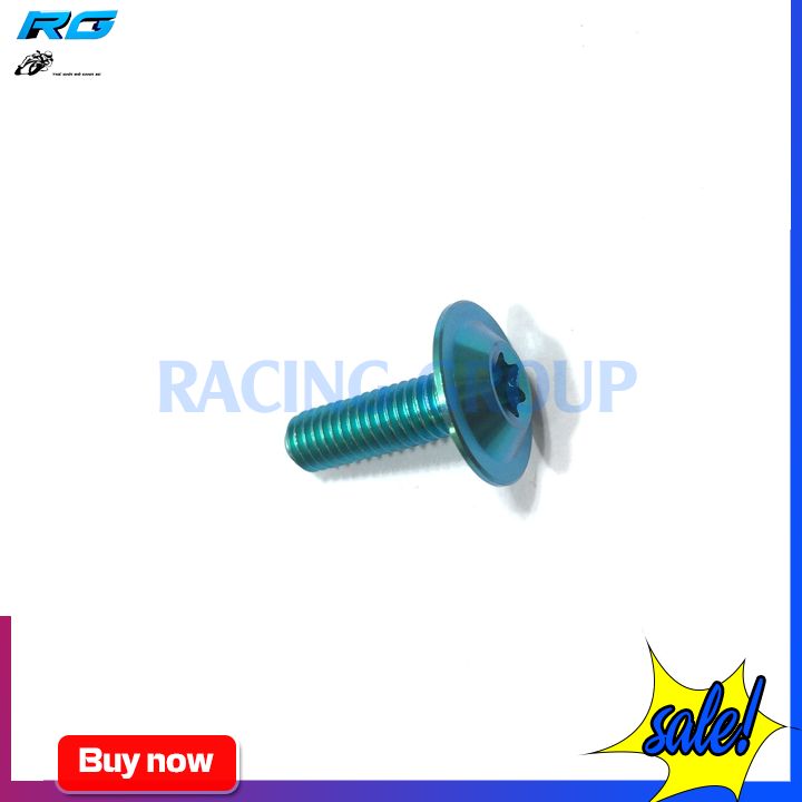 Ốc 6li20 Gr5 Đầu Dù Gắn Xe Máy Nhiều Màu (Giá 1 Con)