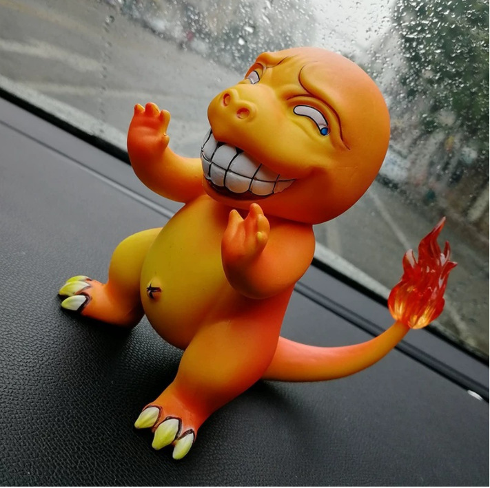 [HCM]Mô Hình Pokemon Rồng lửa Mặt gian Troll tấu hài