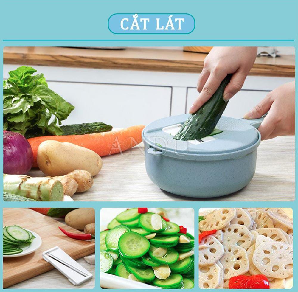 Bộ Dụng Cụ Nạo Củ Quả Lúa Mạch Đa Năng