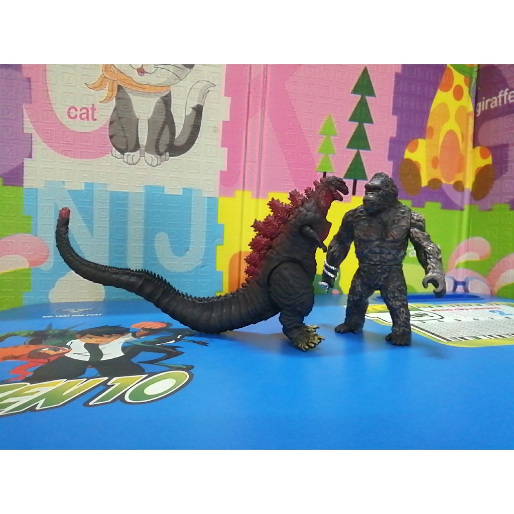 Combo 2 mô hình Godzilla & King Kong
