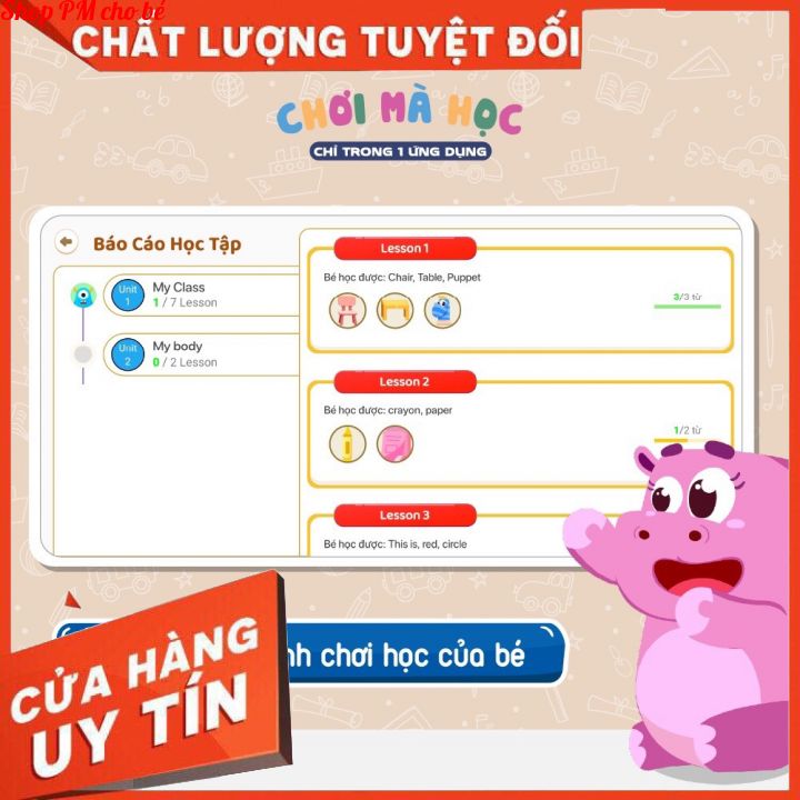 ICANKID (1 năm, 2 Năm, 4 Năm ) - Tiếng Anh cho trẻ