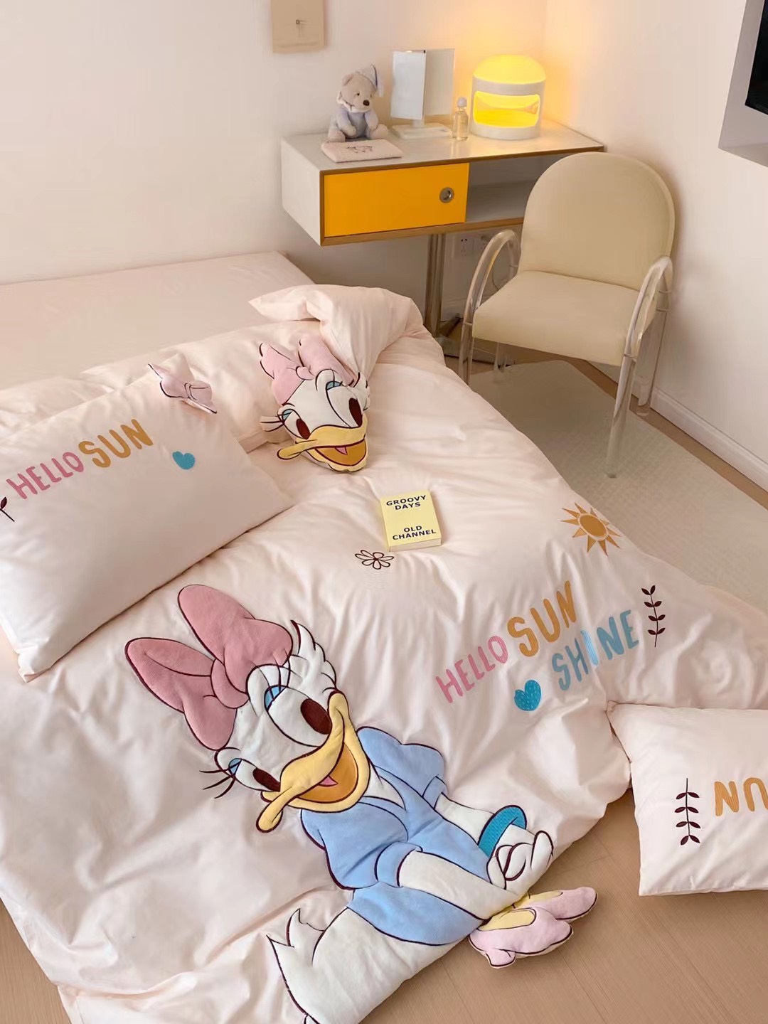 Bộ Chăn ga gối cotton line pony