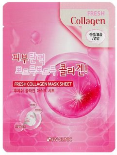 Combo 10 Mặt nạ Collagen 3W Clinic Fresh Mask Sheet - TỔ YẾN thumbnail