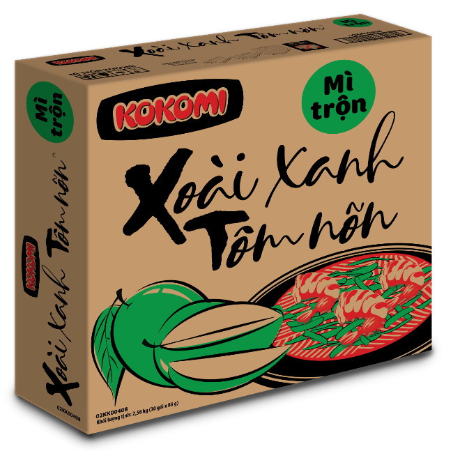 Kokomi Mì trộn Xoài Xanh Tôm Nõn