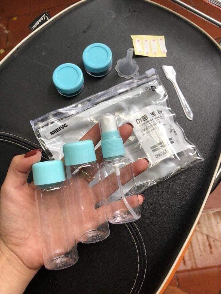 Bộ chiết mỹ phẩm Hàn Quốc 7 chi tiết