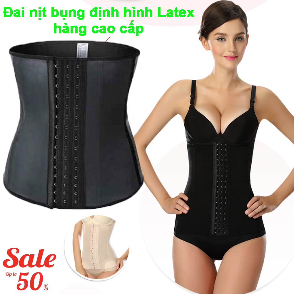 Đai Gen Bụng Định Hình Giảm Cân Latex