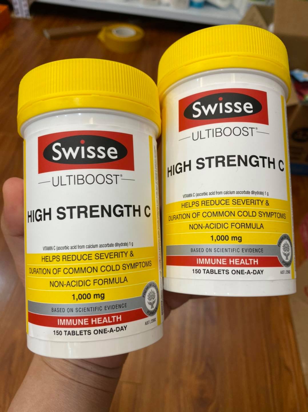 Vitamin C Swisse Ultiboost High Strength C 1000mg 150 Tablets