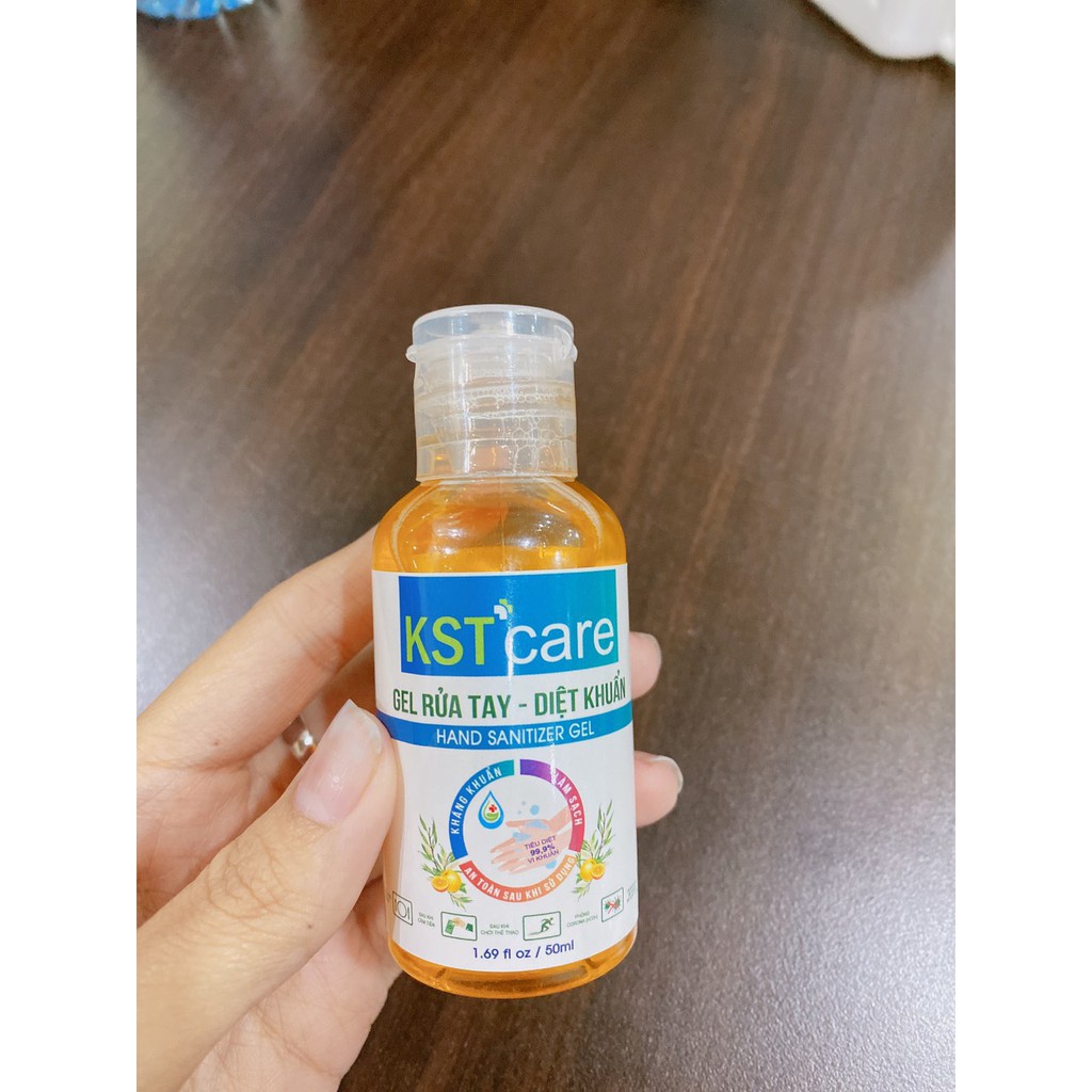[HCM]GEL RỬA TAY DIỆT KHUẨN KST CARE 50ml