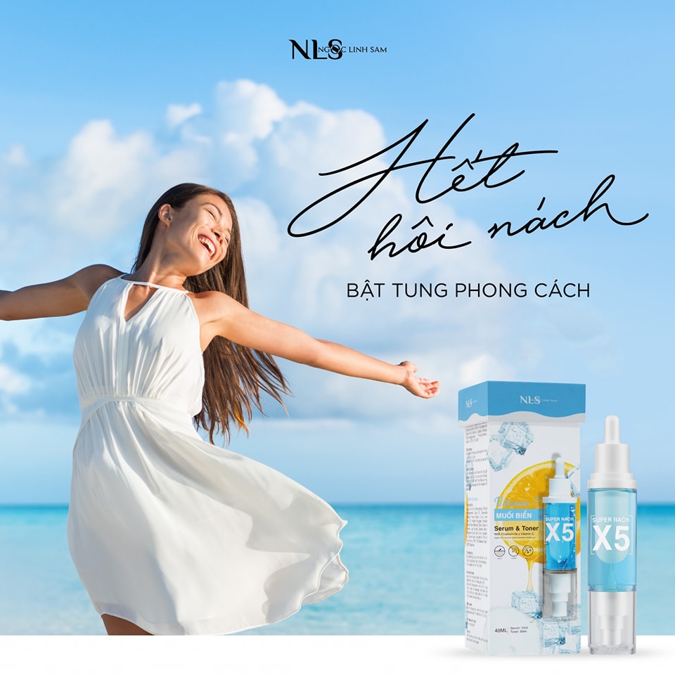 XỊT KHỬ MÙI SUPER NÁCH X5