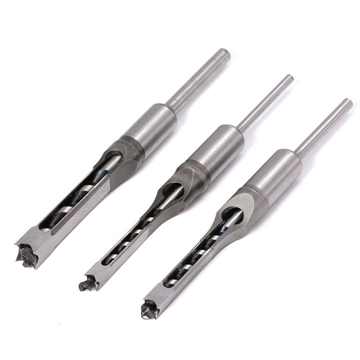 Mũi Đục Bái Long Dài - Mũi Đục Mộng Vuông, Đục Mộng Gỗ Cưc Nhanh