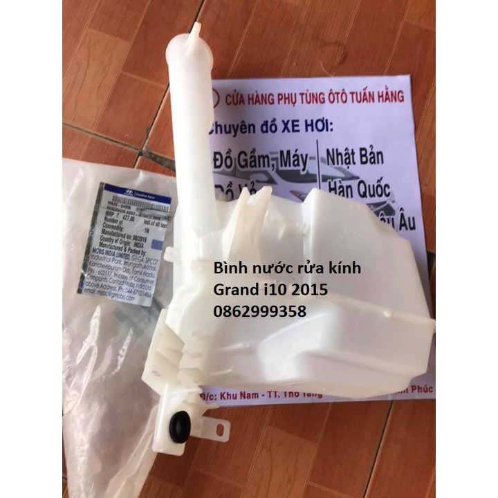 Bình nước rửa kính Grand i10
