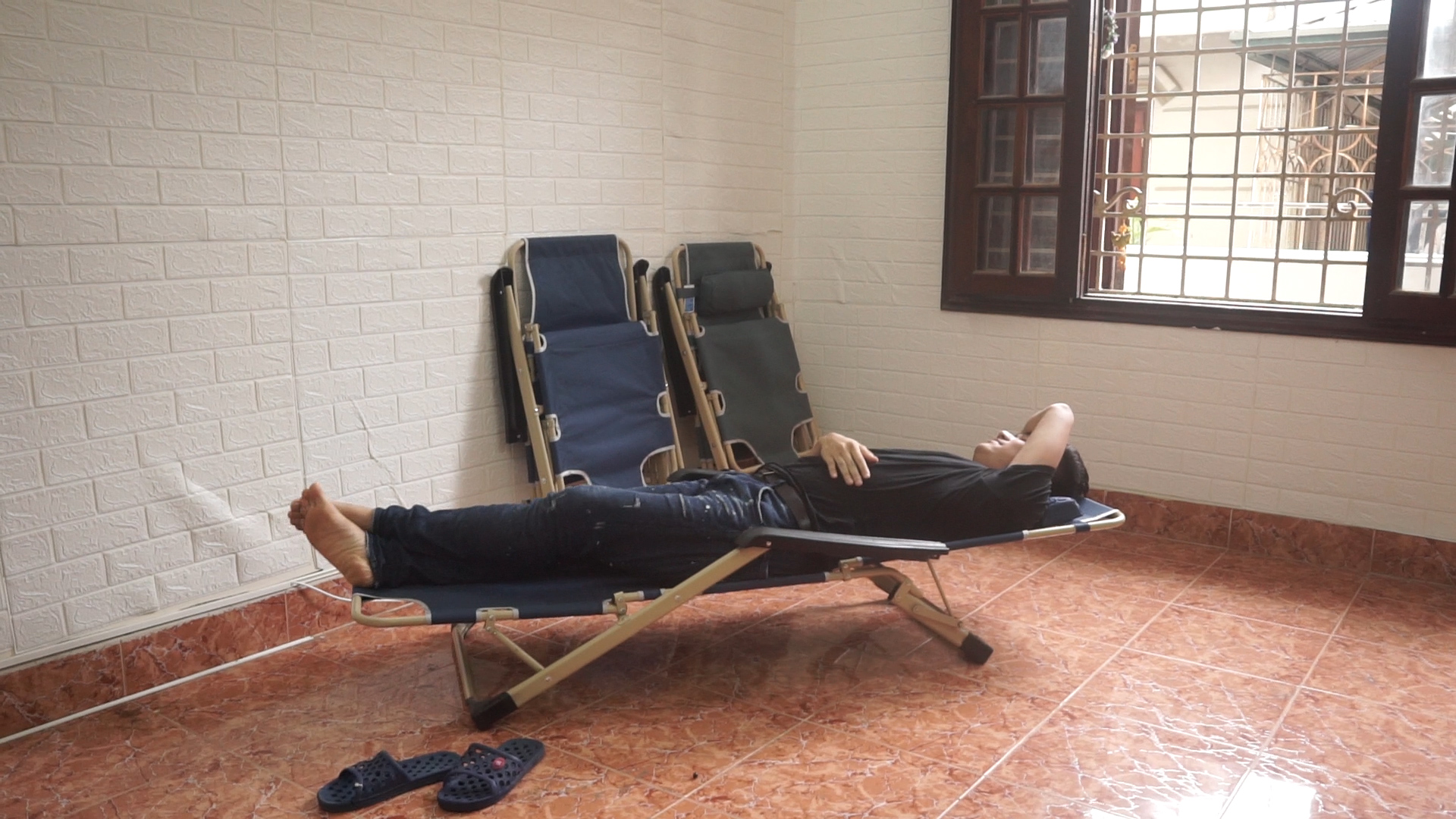 Ghế xếp thư giãn, giường gấp thư giãn
