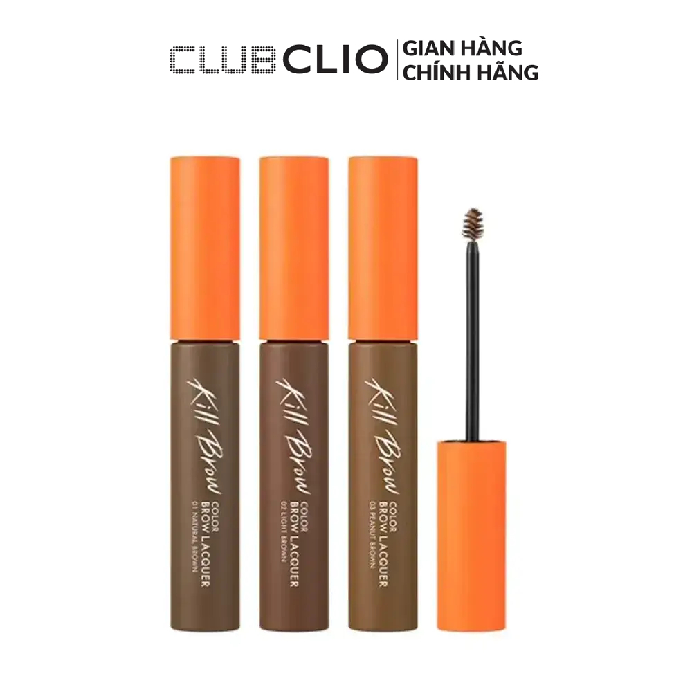 [Săn Deal]Mascara Chải Chân Mày Clio Kill Brow Color Brow Lacquer 6G