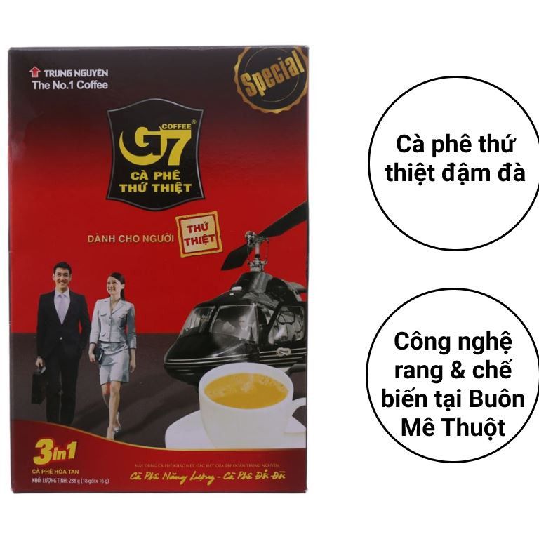 Cà phê sữa G7 3 in 1 288g