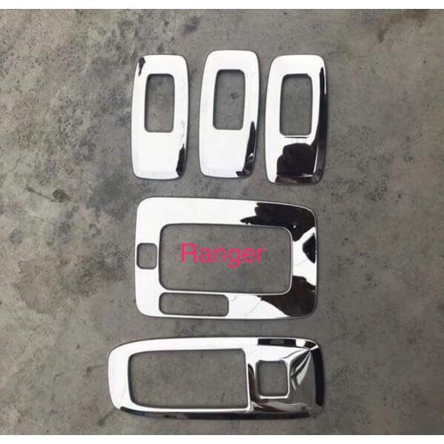 Ốp nội thất titan theo xe ranger