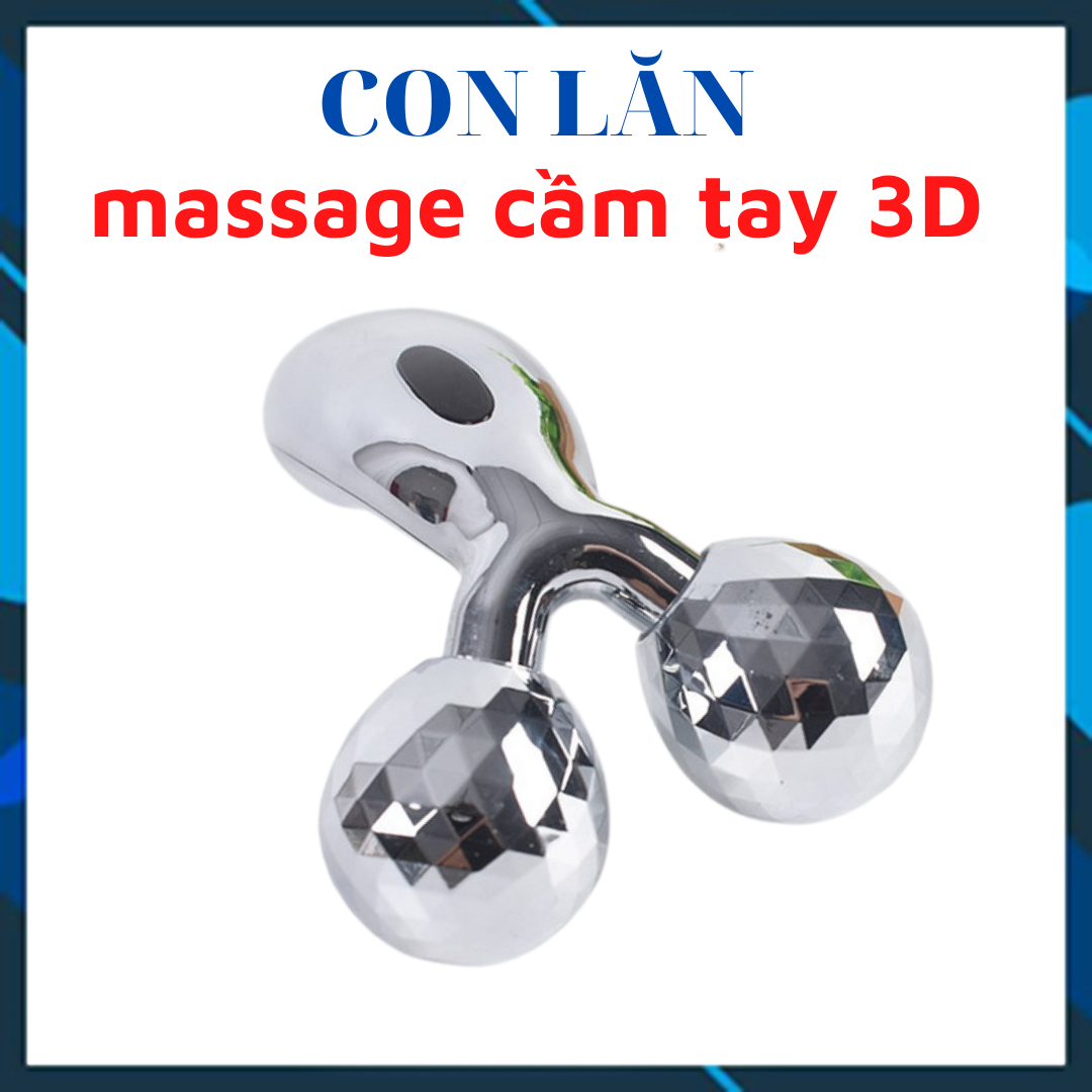 CON LĂN MASSAGE CẦM TAY 3D