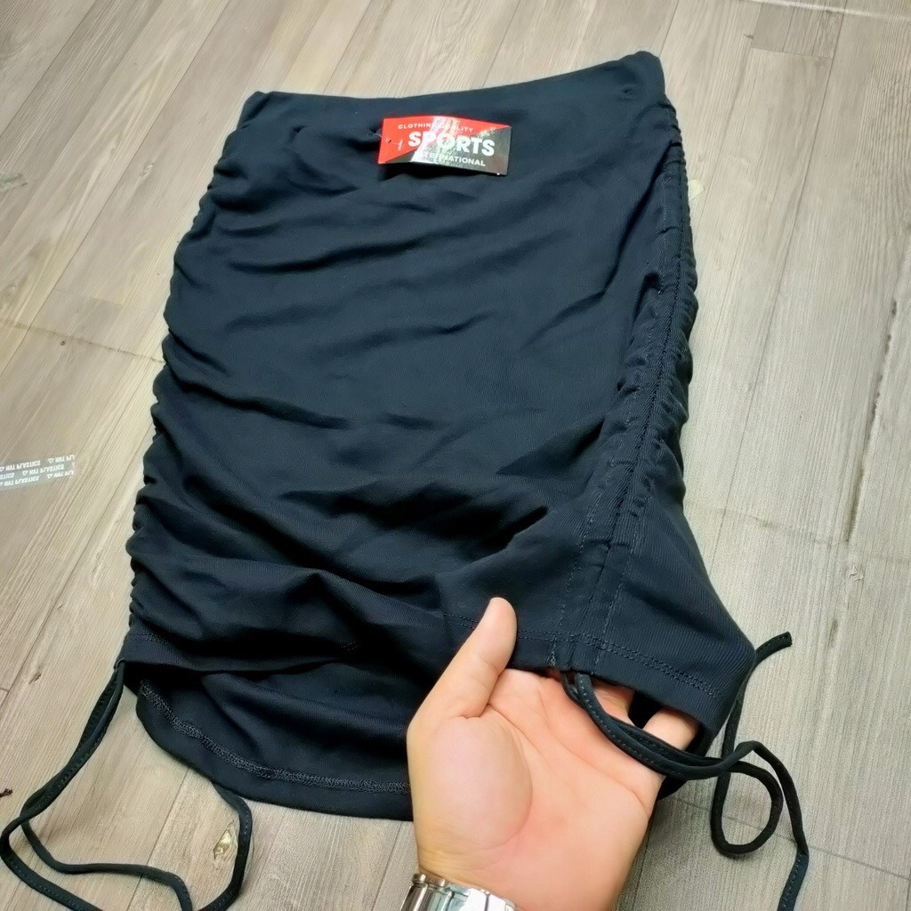 Chân Váy Rút Dây HAI BÊN ÔM Body