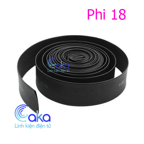Ống gen co nhiệt phi 18 dài 1 mét
