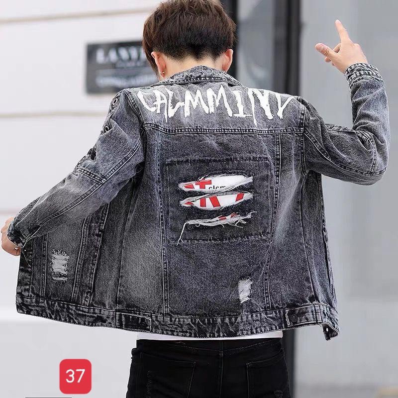 ÁO KHOÁC JEAN NAM CHẤT BÒ HÀN QUỐC THỜI TRANG CAO CẤP MẪU MỚI HOT 2020 [ HÌNH THẬT ] HL STORE MS671