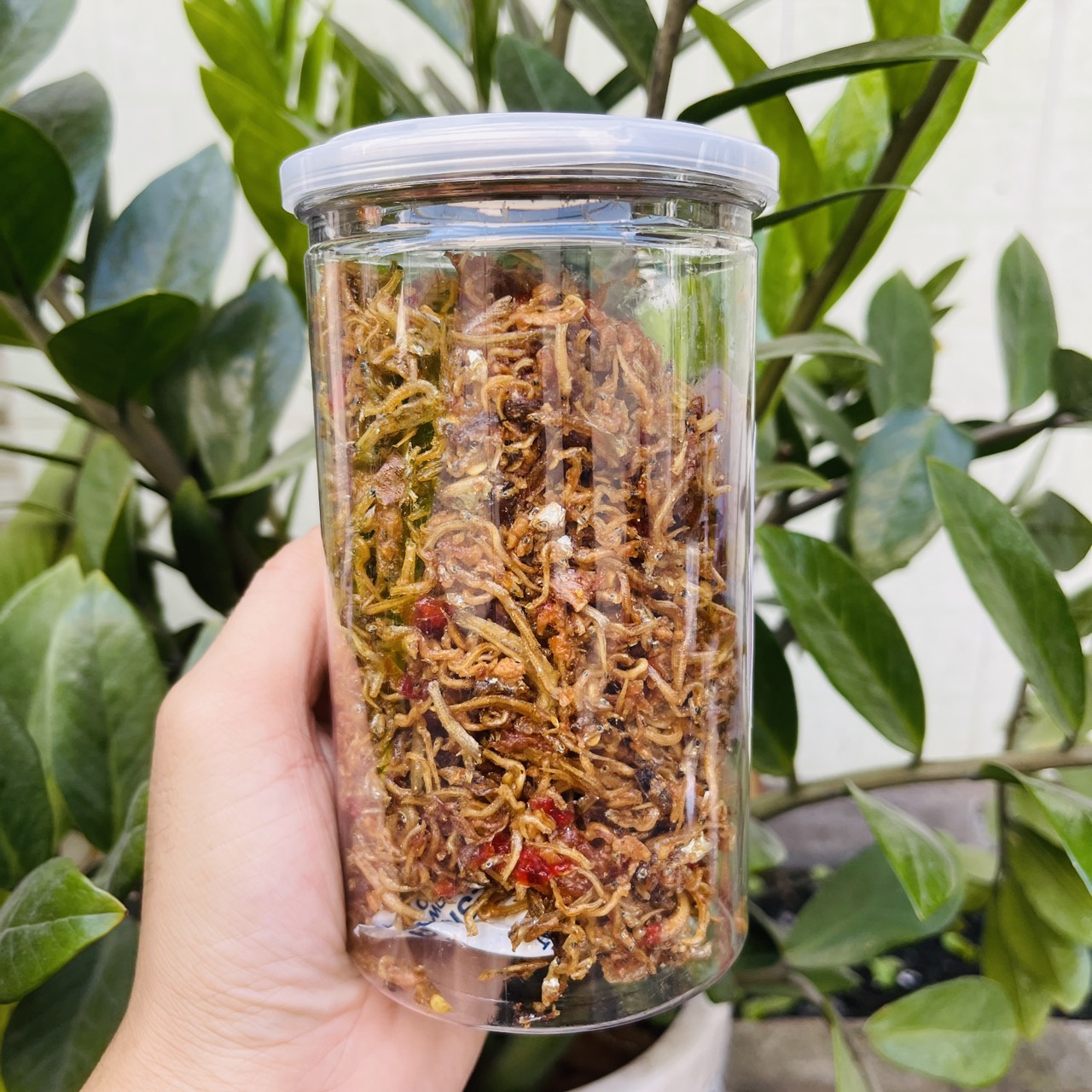 CÁ CƠM RIM GIÒN TỎI ỚT CỰC NGON 300.GRAM