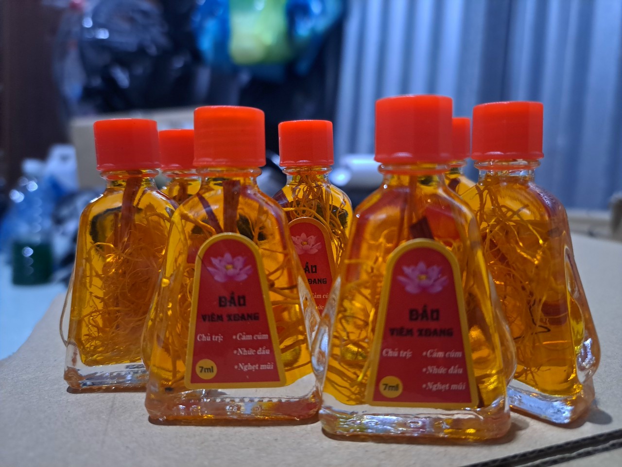 10 Chai Dầu Viêm Xoang 7ML 100K ( có rể thuốc )