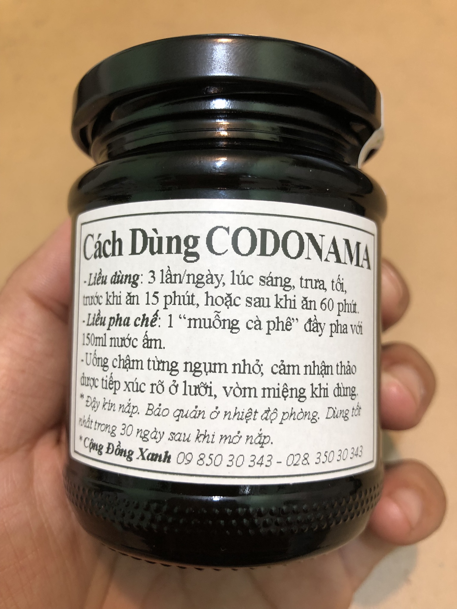 CODONAMA - BỔ NĂNG LƯỢNG VÀ MÁU