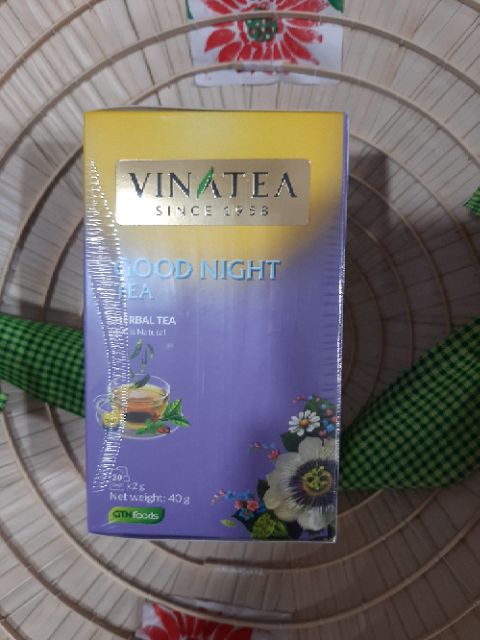 Trà Ngủ Ngon ++ Vinatea Hộp 40G