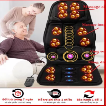 Bộ Đệm Ghế, Ghế Mát Xa Đa Năng, Máy Massage toàn thân, đệm massage  thế hệ mới, massage thư giãn ngay tại nhà.