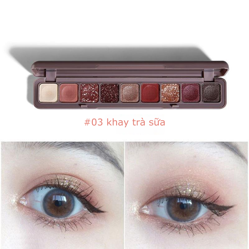 Bảng Phấn Mắt 9 Màu Lameila