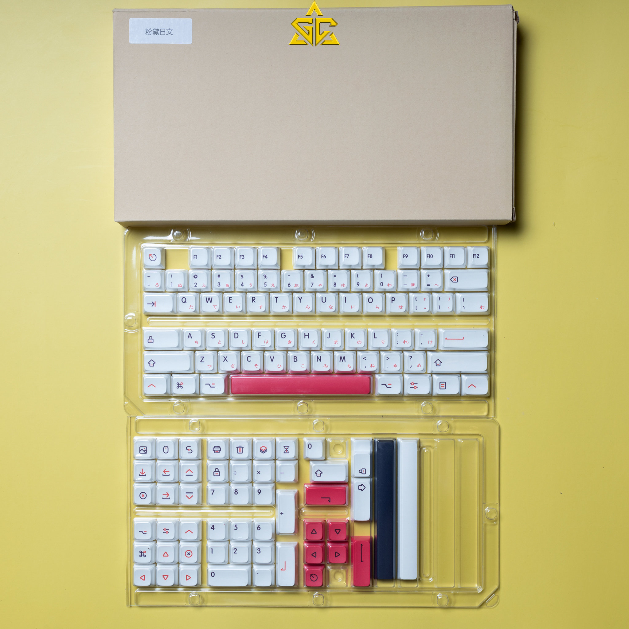 Keycap Kon Momo 126 nút bàn phím cơ Profile XDA Thick PBT