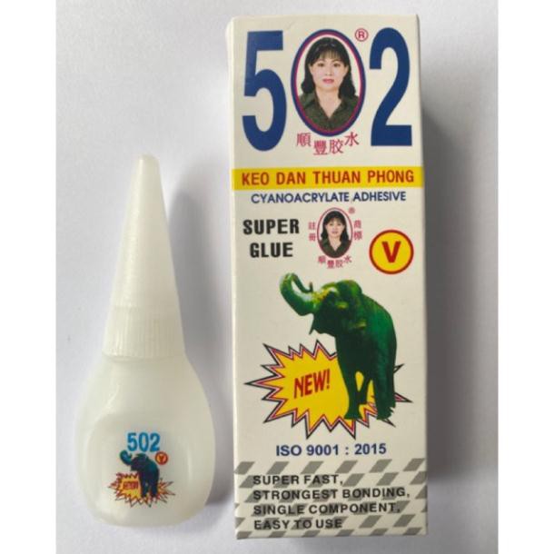 Keo dán 502 hiệu con voi