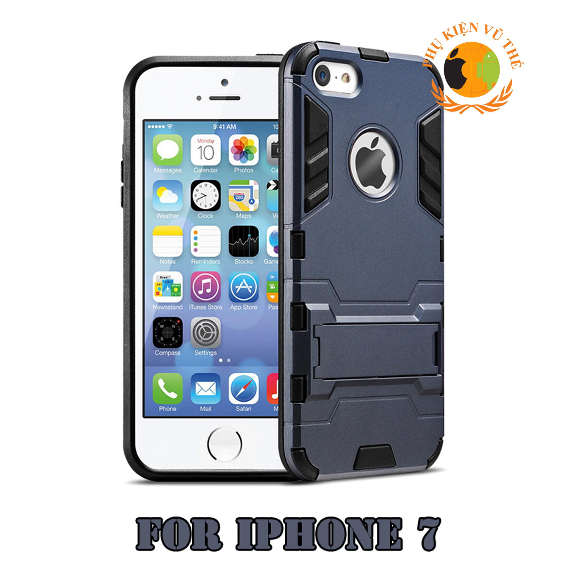 Ốp Lưng Chống Sốc Iron Man Cho iPhone 7 Có Dựng Lưng Cao Cấp