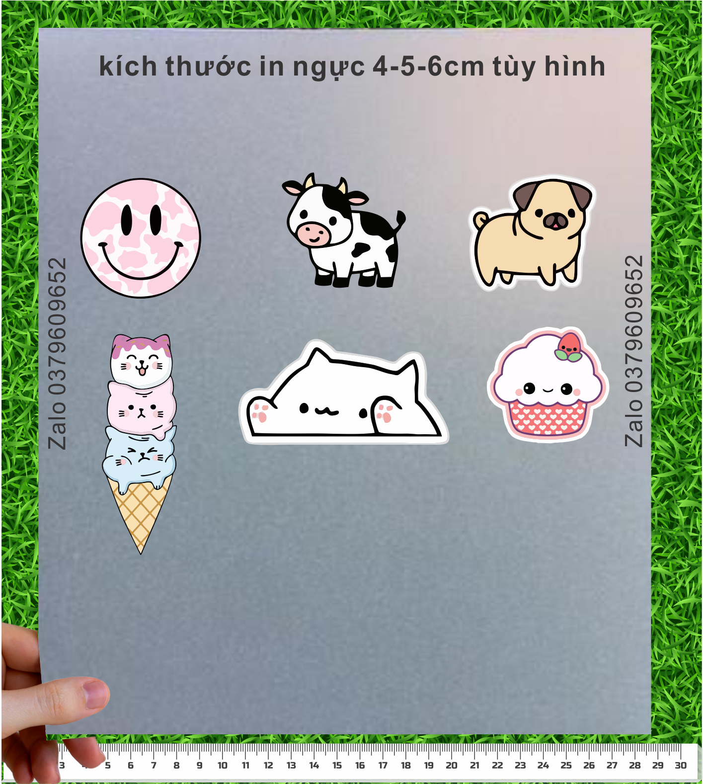 [Sticker ủi nhiệt ] Hình ủi các sticker đáng yêu chọn lọc post 6