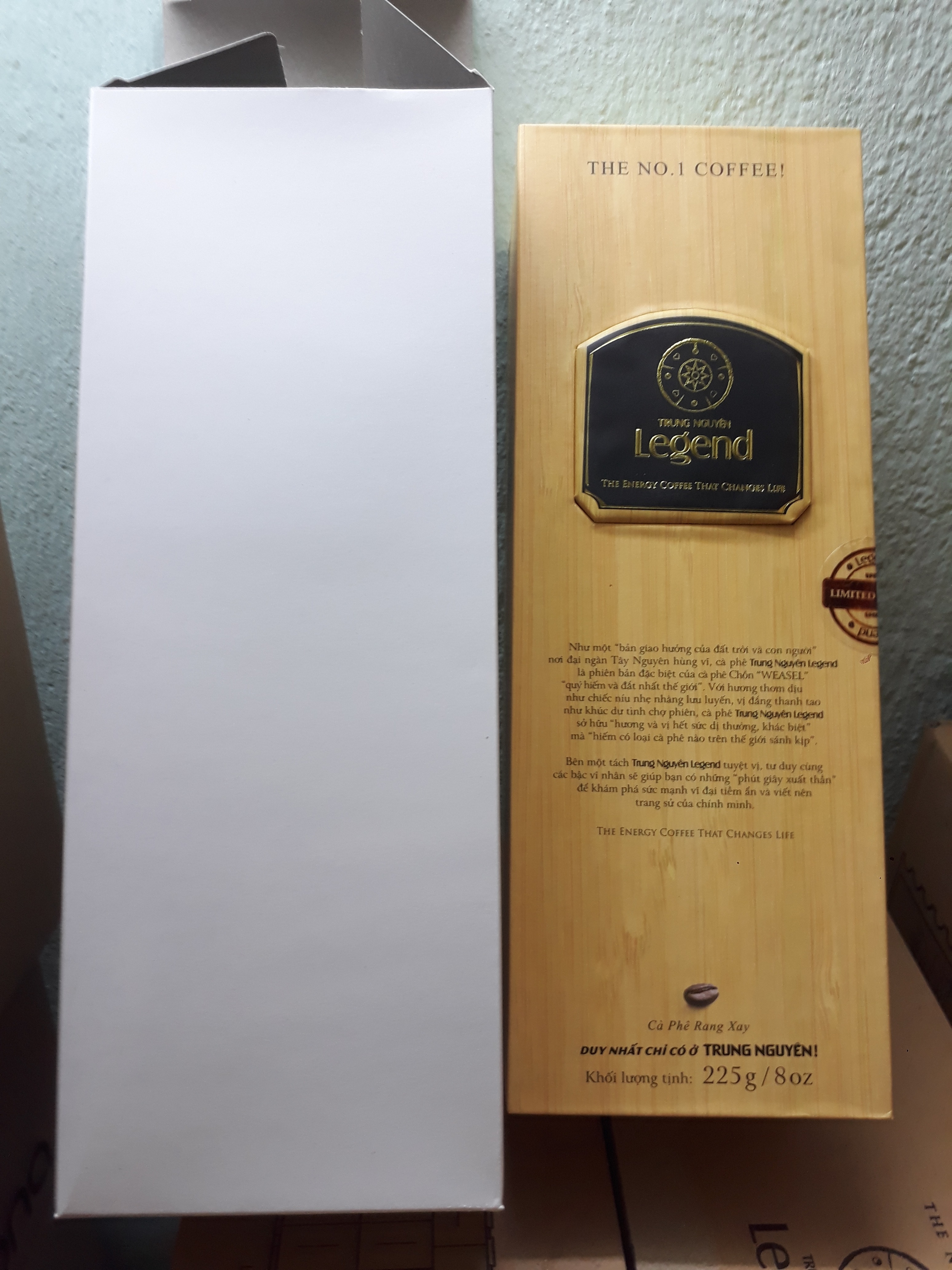 [HCM]Cà phê LEGEND Hộp 225gr