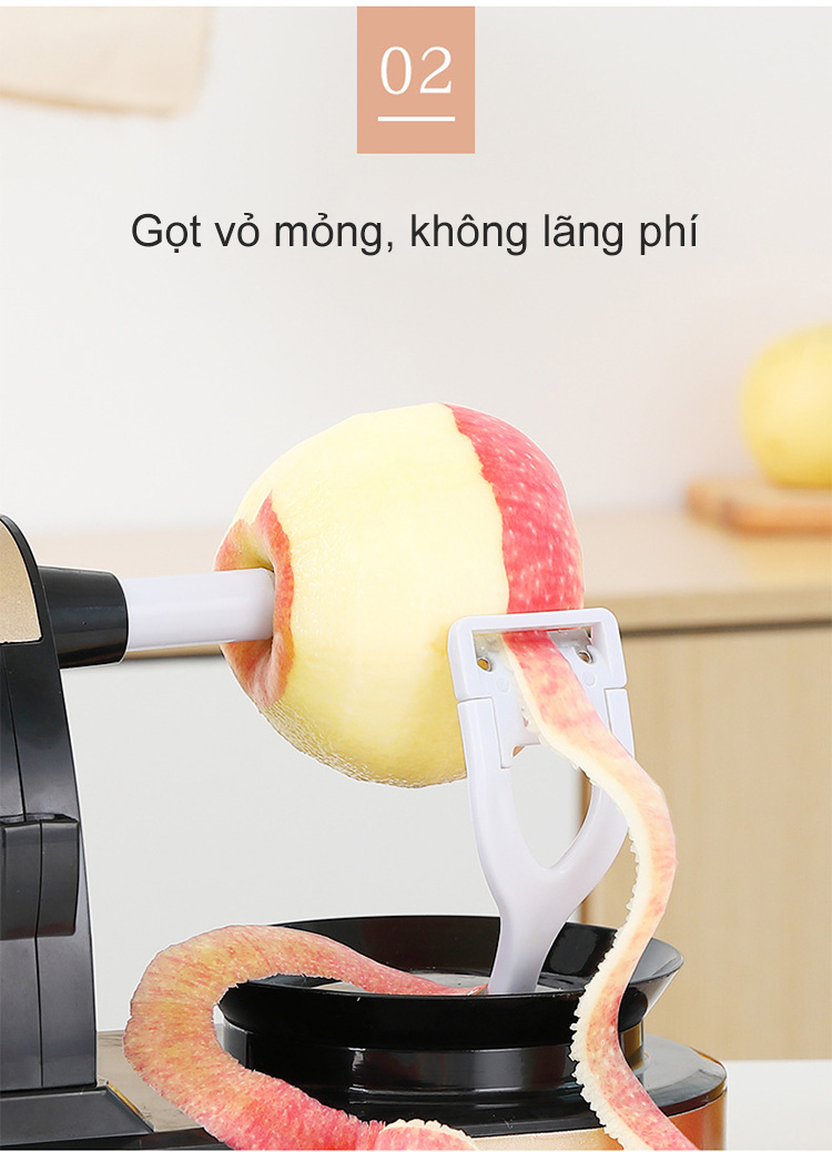 Hanrui - Máy gọt vỏ hoa quả trái cây ABS PP Germany