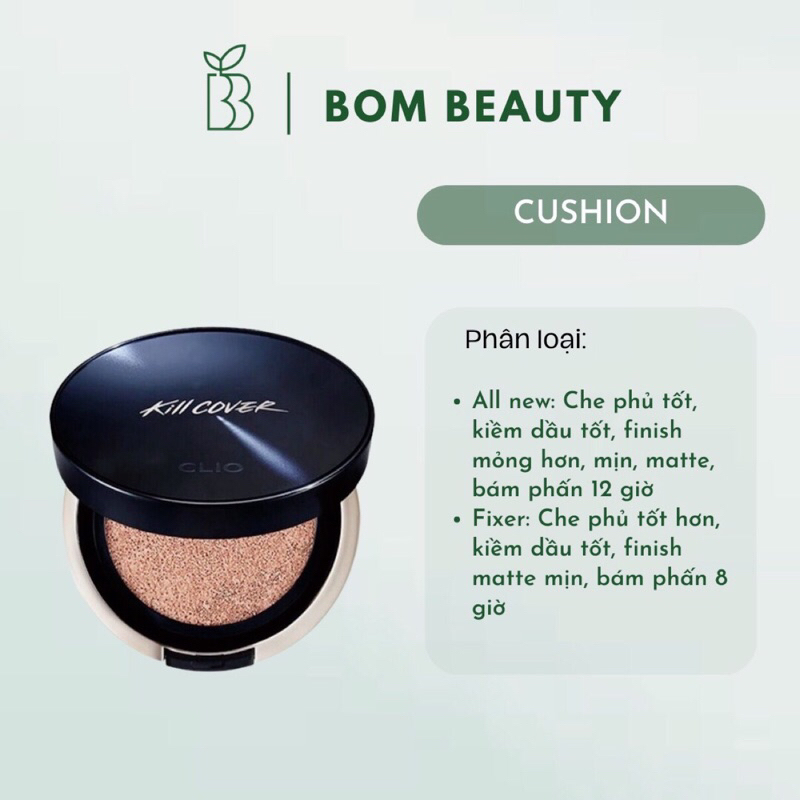 Phấn nước Clio Kill Cover Founwear Cushion XP