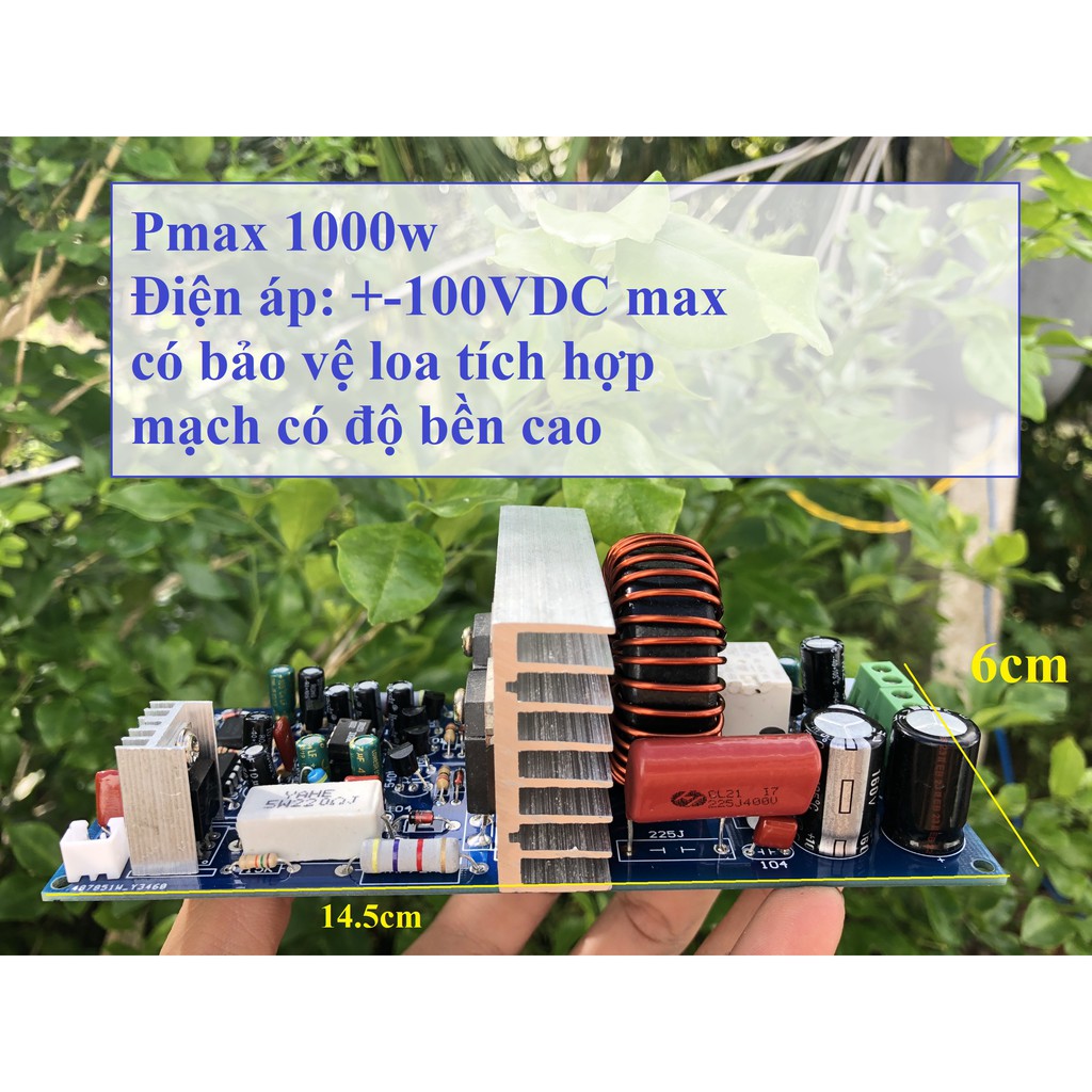 mạch công suất class D V5.2