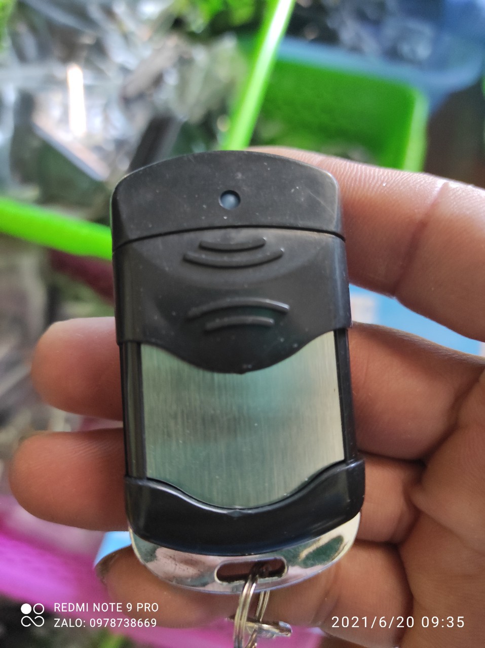 Remote cửa cuốn mã gạt 433 mhz siêu bền