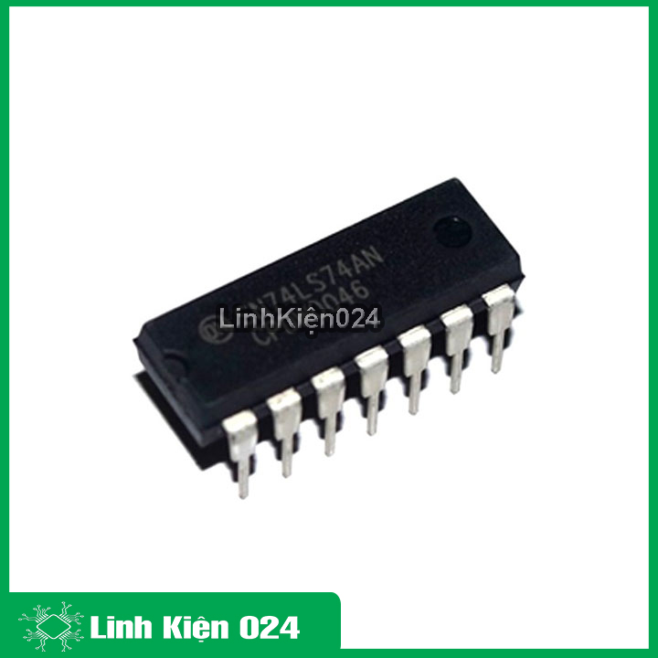 Chíp 74LS74 Dual D-Type Flip-Flop DIP14
